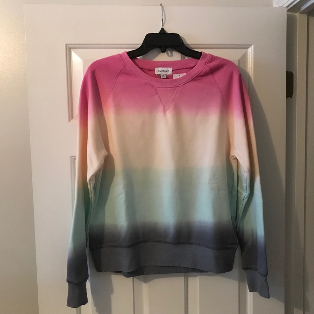 Evereve Rylie Tie Dye Sweatshirt Size M Spring EasterTop